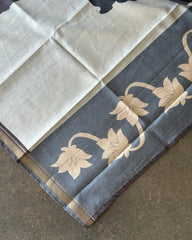 Earthline Semi Tussar Salwar Material