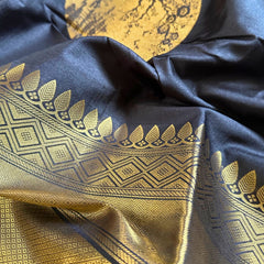 NIGHT LIGHT TOP DYED WEAVING SAREE