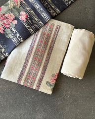 Sand Heritage Semi Tussar Salwar Material