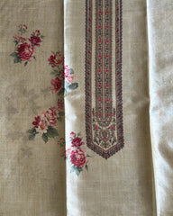 Sand Heritage Semi Tussar Salwar Material