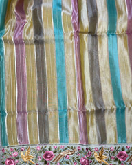 Sunehri Rangat Parsi Saree