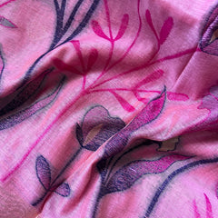 BLUSH PINK FANCY COTTON SAREE