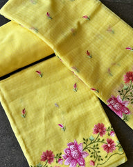 Matira Embossed Cotton Salwar