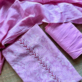 BLUSH PINK COTTON SALWAR SUIT