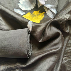 CHANDERI COTTON SALWAR SUIT - HAND PAINTED