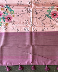 Rose Dust Pichhawai Saree