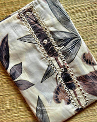 IVORY BOTANICAL COTTON SALWAR SUIT
