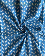 Pastel Birdsong Mul Mul Saree