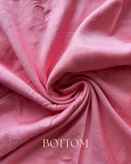 PEACH CHANDERI SALWAR SUIT