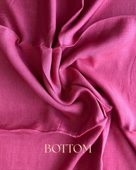 PINK SEMI TUSSAR SALWAR SUIT
