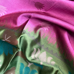PINK LOTUS TOP DYED SAREE