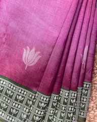 PINK LOTUS TOP DYED SAREE