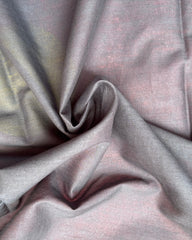 Pink Statement Border Bagru Cotton Saree