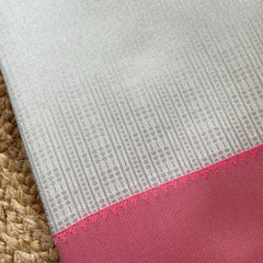 WHITE & ROSE ART DUPION SAREE