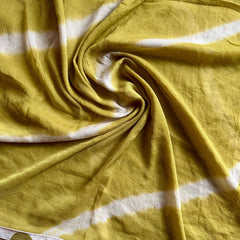 MUSTARD POLKA COTTON SALWAR SUIT