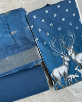 Midnight Deer Salwar Suit Set