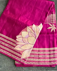 Rani Gul Dola Silk Saree