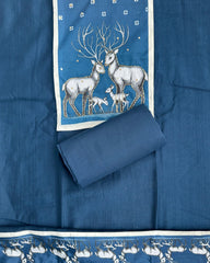 Midnight Deer Salwar Suit Set