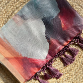 LIMELIGHT LINEN DIGITAL PRINT SAREE