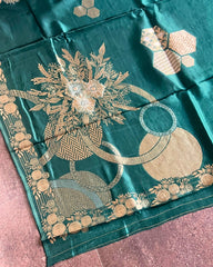 Emerald Viraasat Dola Silk Saree