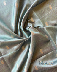 Shringara Tussar Silver-Butta Saree