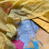 CHENTHERI COTTON HAND PAINT WORK SALWAR SUIT