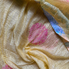 CHENTHERI COTTON HAND PAINT WORK SALWAR SUIT