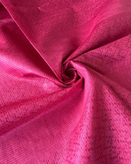 FUCHSIA WEAVE PURE TISSUE PRINT SALWAR SUIT SET