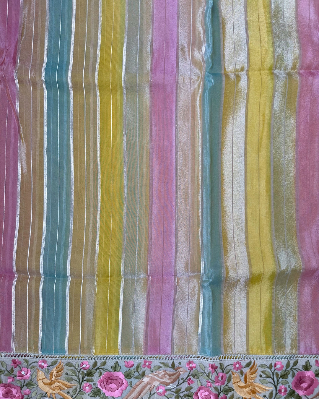 Rangbahaar Parsi Border Saree