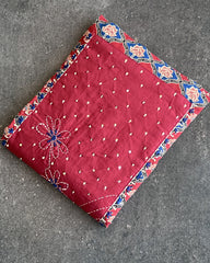 Crimson Butti Elegance Salwar Suit Material
