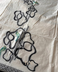 IVORY WHITE CHANDERI SALWAR SUIT