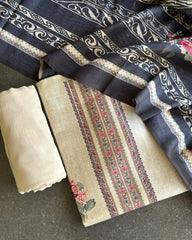 Sand Heritage Semi Tussar Salwar Material