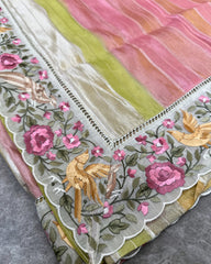 Ziva Multi-Hue Parsi Saree