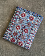 Indigo Ajrakh Heritage Salwar Suit Material