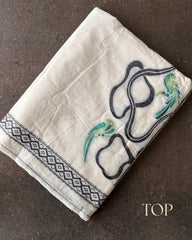 IVORY WHITE CHANDERI SALWAR SUIT