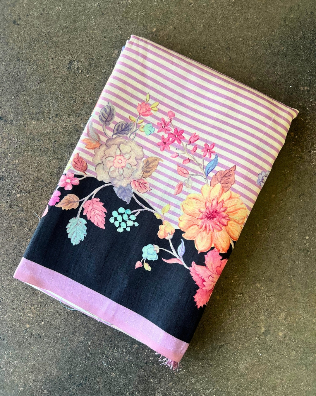 Vrindavan Blush Pichhawai Saree