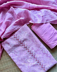 BLUSH PINK COTTON SALWAR SUIT