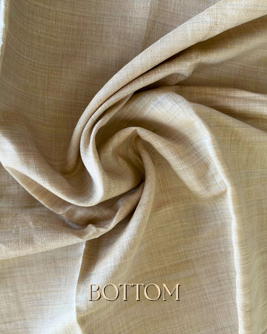 BEIGE CHANDERI SALWAR SUIT