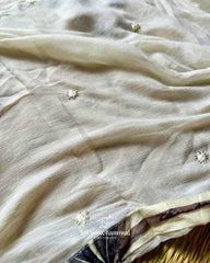 IVORY BOTANICAL COTTON SALWAR SUIT