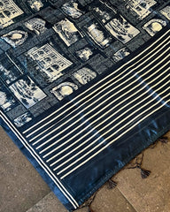 Indigo Handcraft Doobian Saree