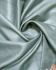 Emerald Flight Elegance Deep Green Kota Cotton Saree
