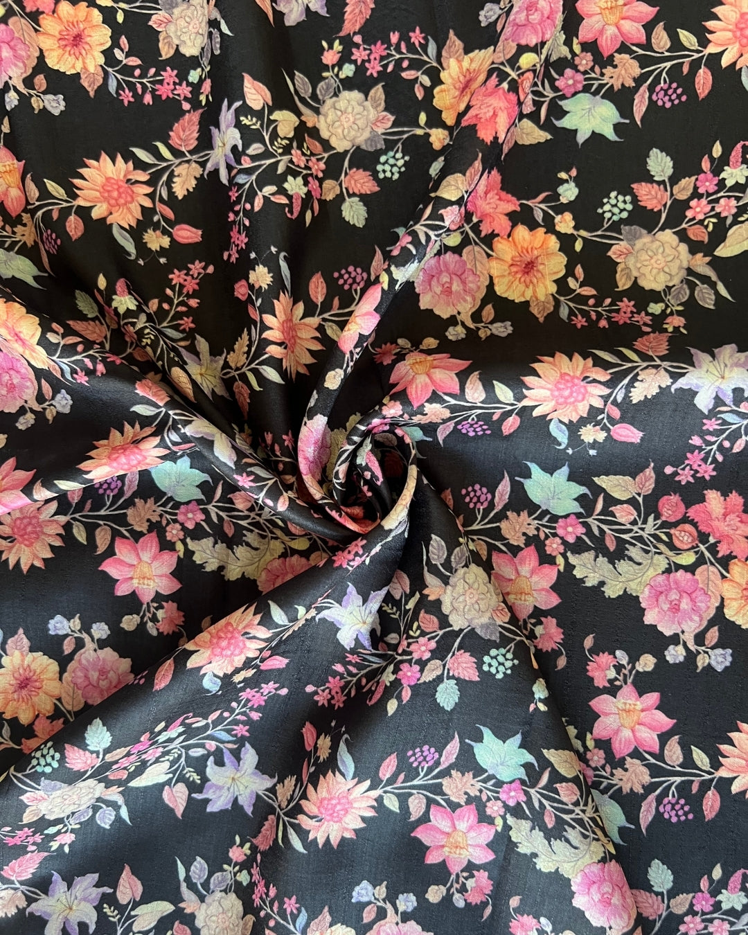 Vrindavan Blush Pichhawai Saree