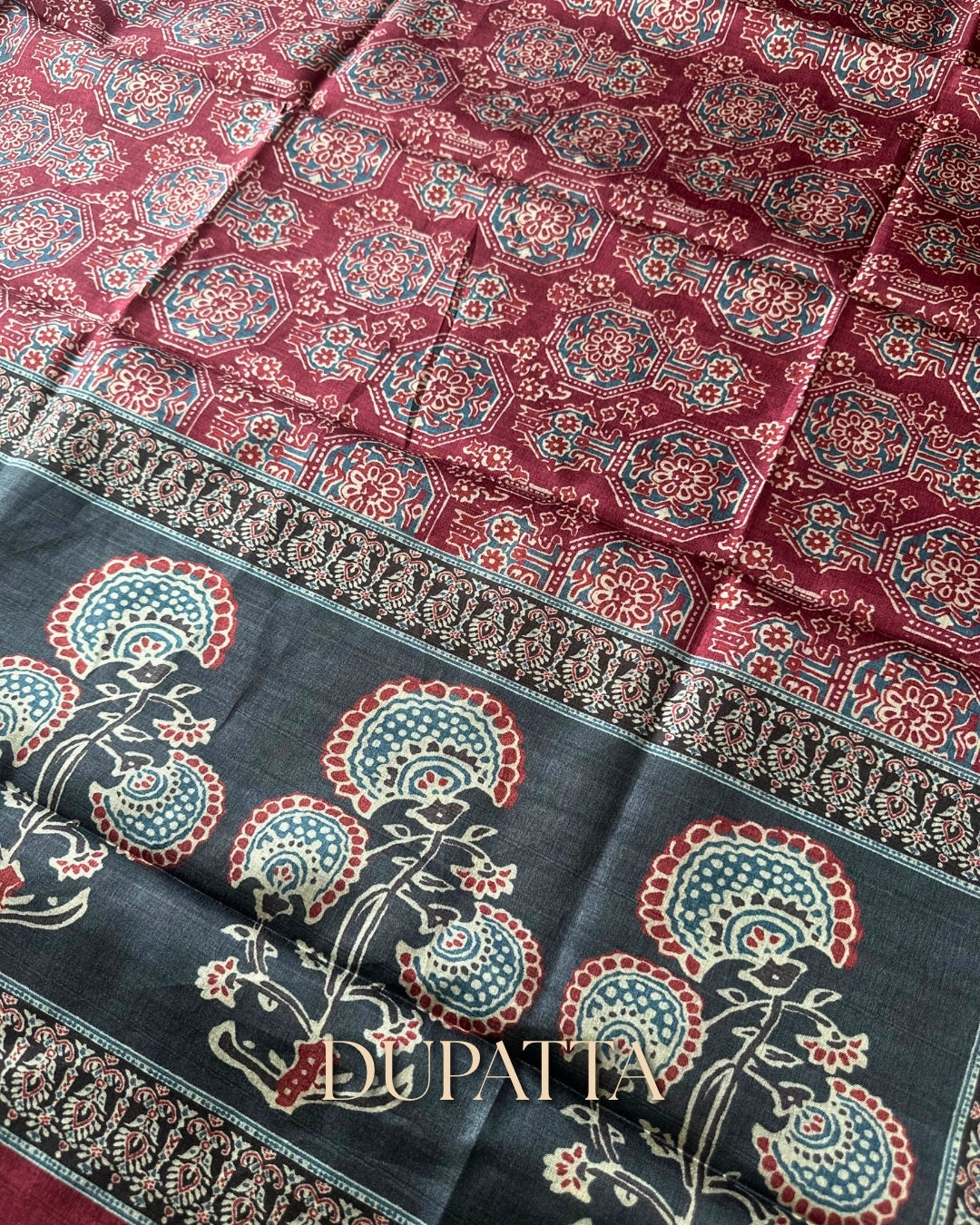 SEMI-TUSSAR PRINT SALWAR SUIT