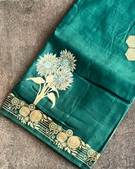 Emerald Viraasat Dola Silk Saree