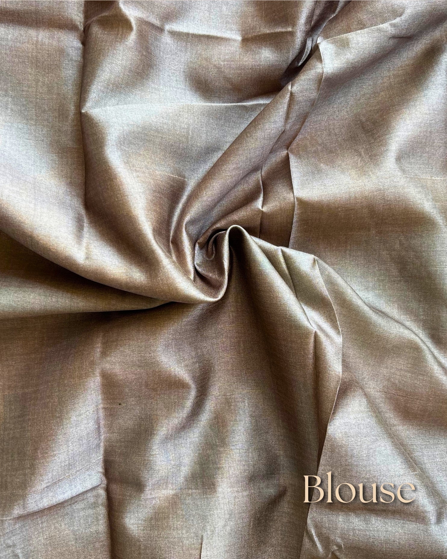 Dhaara Copper-Weave Art Dupion Saree