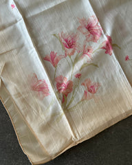 Peach Bloom Rayon Salwar Material