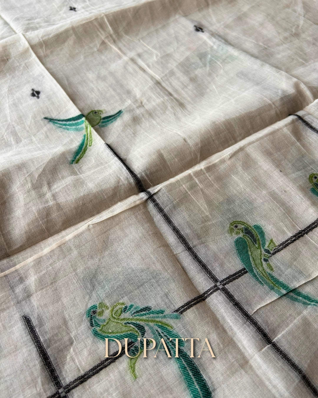 IVORY WHITE CHANDERI SALWAR SUIT