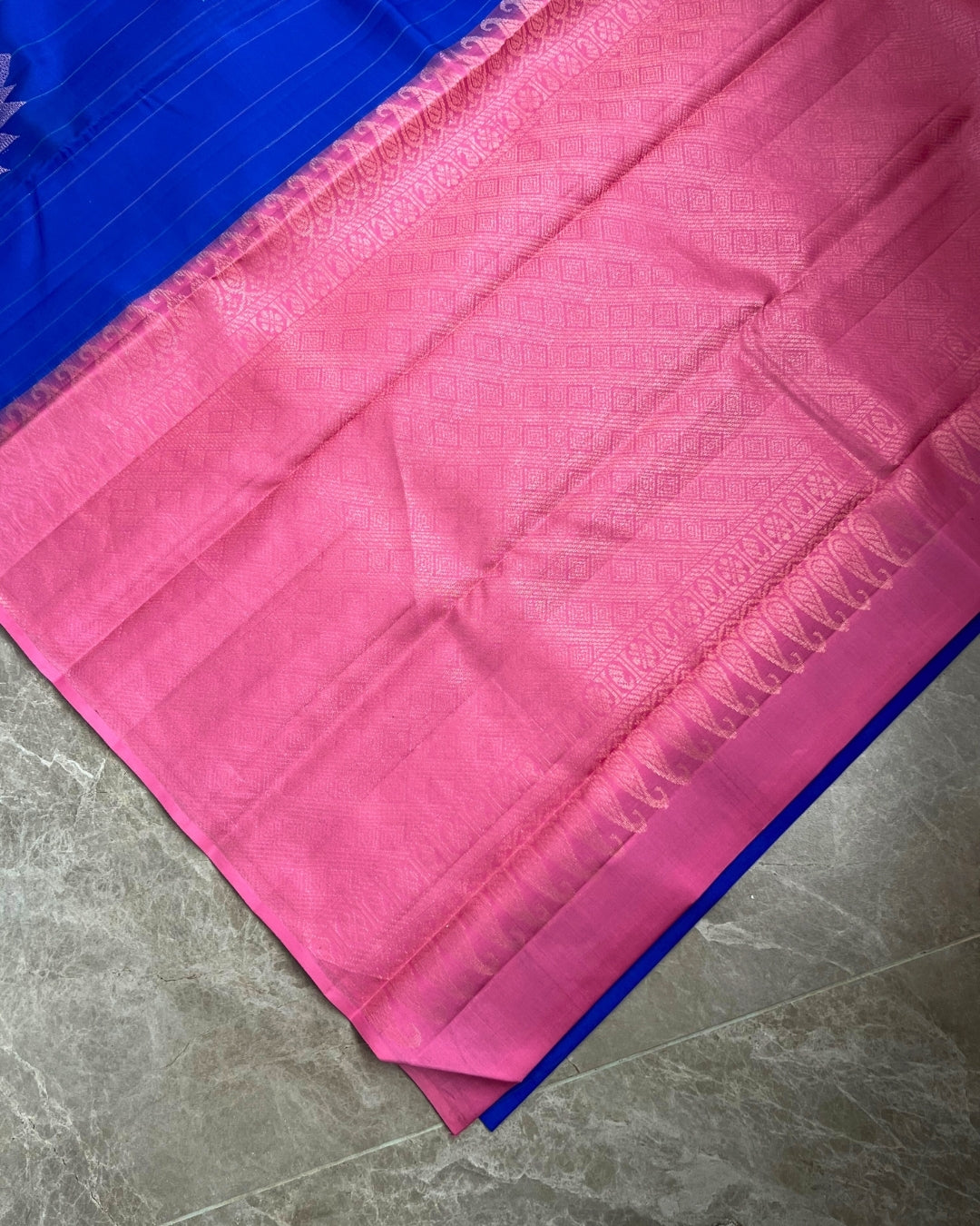 SILK FANCY SAREE WITHOUT BORDER