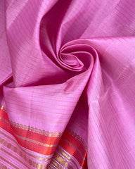 AARANI PLAIN FANCY SILK SAREE
